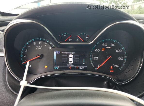 2G1105S30J9104657 2018 CHEVROLET IMPALA Silver Vista del cuadro de instrumentos
