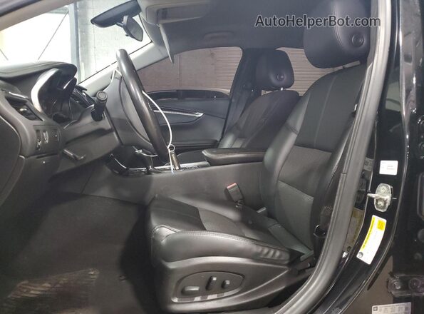 2G1105S34J9110347 2018 CHEVROLET IMPALA Black Սալոնի դիմացի տեսք