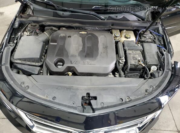 2G1105S34J9110347 2018 CHEVROLET IMPALA Black Սալոնի հետևի տեսք