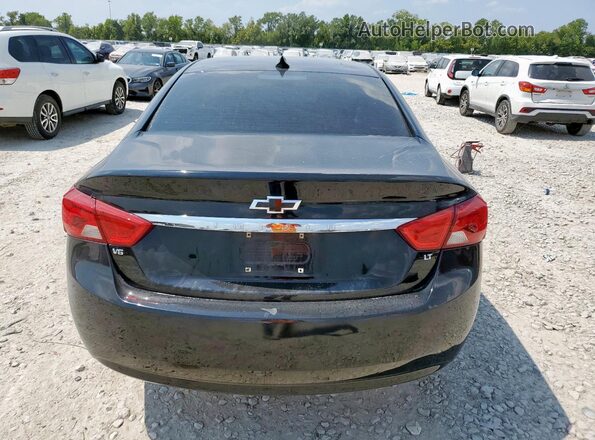 2G1105S39J9132604 2018 CHEVROLET IMPALA Черный Вид сзади