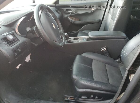 2G1145S33H9182056 2017 CHEVROLET IMPALA Black Front interior view