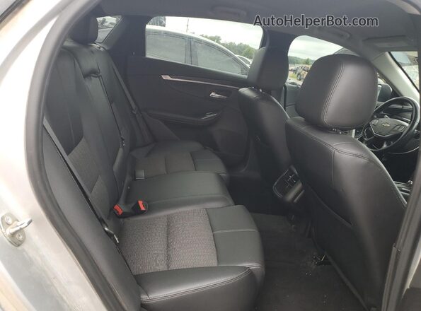 2G11Z5S35L9102170 2020 CHEVROLET IMPALA Silver Rear seats view