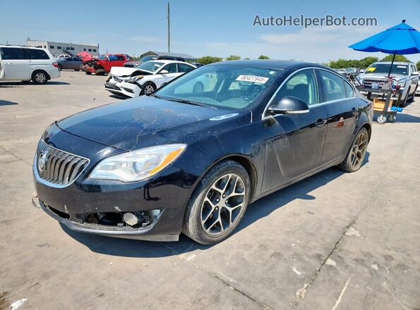2G4GL5EX1H9146431 2017 BUICK REGAL Black Front left