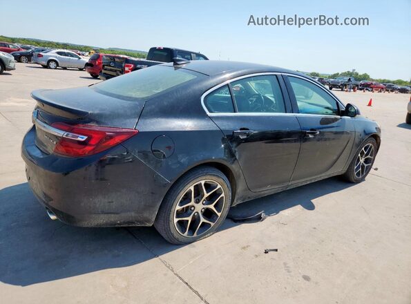 2G4GL5EX1H9146431 2017 BUICK REGAL Black Rear right