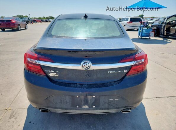 2G4GL5EX1H9146431 2017 BUICK REGAL Black Rear view