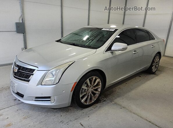2G61M5S33G9100447 2016 CADILLAC XTS Silver Առջևի ձախ երեք քառորդ տեսարան