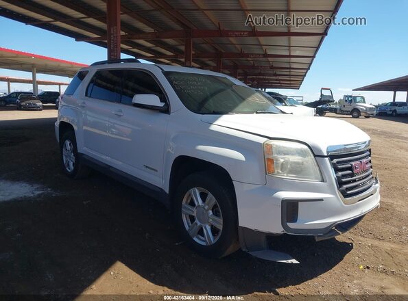 2GKALMEK4G6249453 2016 GMC TERRAIN Белый Передняя правая четверть