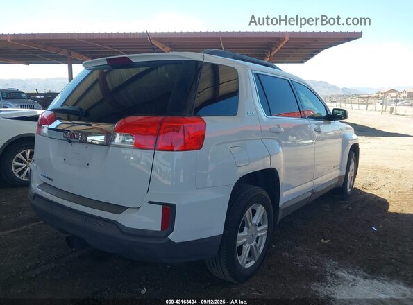 2GKALMEK4G6249453 2016 GMC TERRAIN Белый Задняя правая четверть