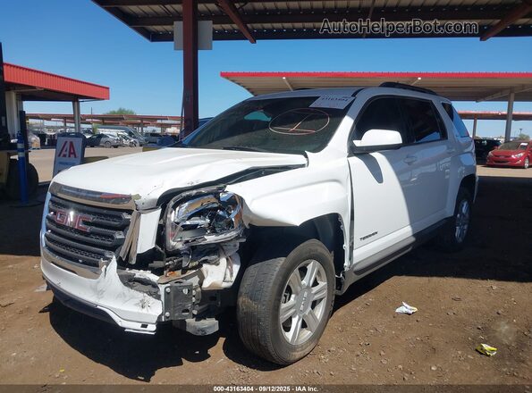 2GKALMEK4G6249453 2016 GMC TERRAIN Белый Вид спереди