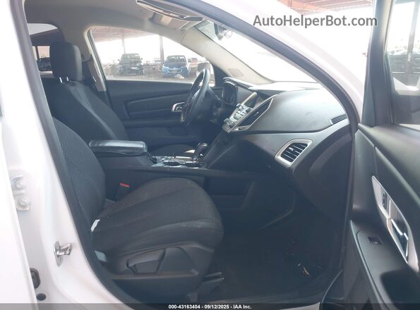 2GKALMEK4G6249453 2016 GMC TERRAIN Белый Вид салона спереди