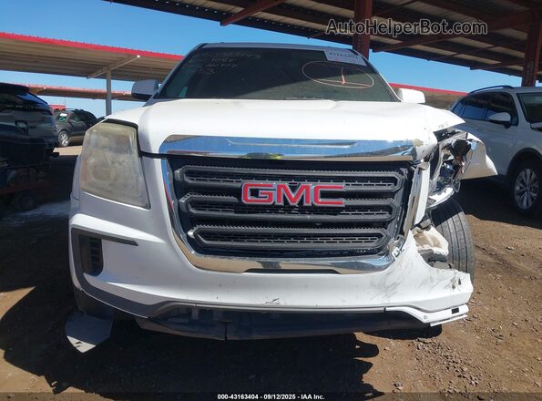 2GKALMEK4G6249453 2016 GMC TERRAIN Белый Вид щитка приборов