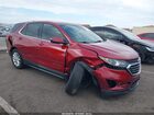 2020 Chevrolet Equinox Fwd Lt 1.5l Turbo Red vin: 2GNAXKEV5L6252961