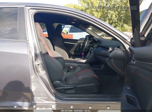2HGFC1E54LH701251 2020 HONDA CIVIC SI Серый Вид салона спереди