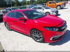 2020 Honda Civic Ex Red vin: 2HGFC1F39LH682855