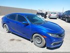 2020 Honda Civic Lx Blue vin: 2HGFC2F66LH569266