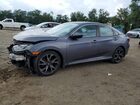2020 Honda Civic Sport Gray vin: 2HGFC2F89LH587570