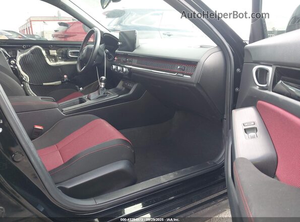 2HGFE1E51RH471087 2024 HONDA CIVIC SI Черный Вид салона спереди