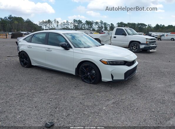 2HGFE1E58SH477541 2025 HONDA CIVIC SI Белый Передняя правая четверть