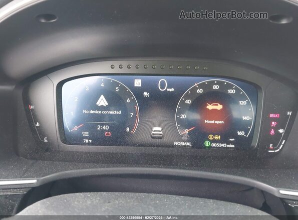 2HGFE1E58SH477541 2025 HONDA CIVIC SI Белый Вид задних сидений