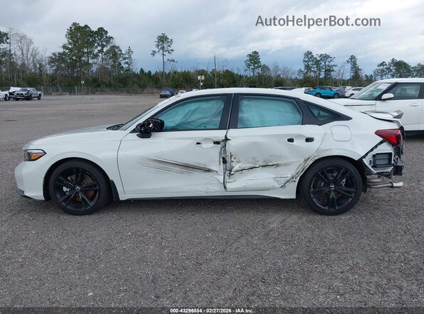 2HGFE1E58SH477541 2025 HONDA CIVIC SI Белый Панорамный вид салона 360°