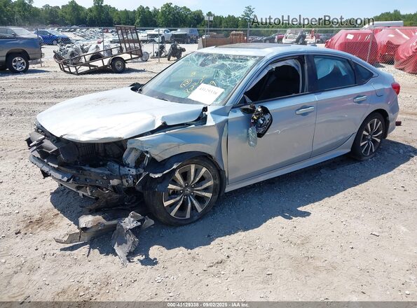 2HGFE1F7XPH300979 2023 HONDA CIVIC Синий Передняя левая четверть