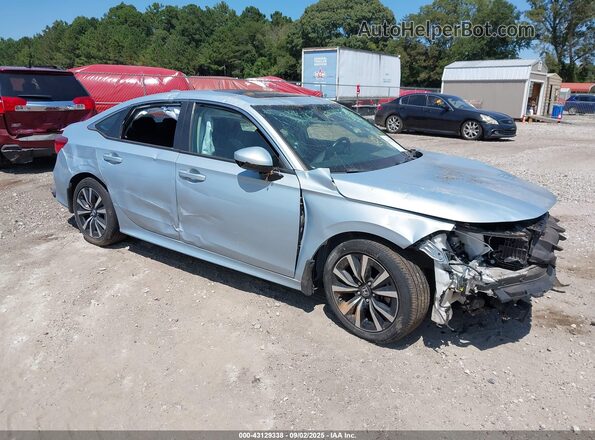 2HGFE1F7XPH300979 2023 HONDA CIVIC Синий Передняя правая четверть