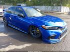 2022 Honda Civic Sport Blue vin: 2HGFE2F58NH557575