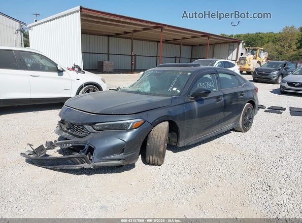 2HGFE4F81SH342248 2025 HONDA CIVIC HYBRID Blue Przód lewy