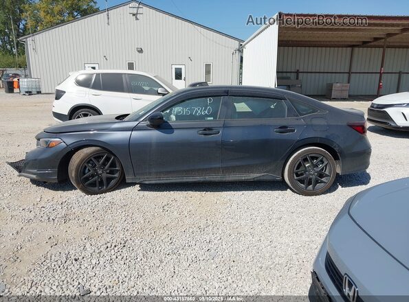 2HGFE4F81SH342248 2025 HONDA CIVIC HYBRID Blue Widok wnętrza 360 stopni