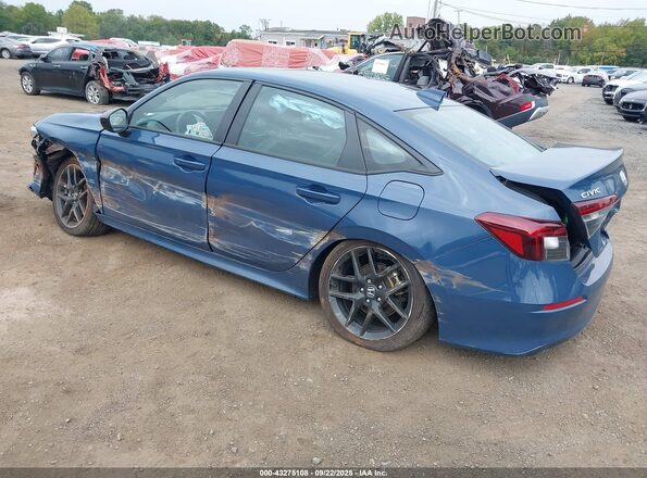 2HGFE4F89SH311281 2025 HONDA CIVIC HYBRID Dark Blue Հետևի ձախ