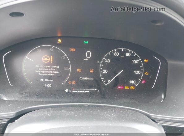 2HGFE4F89SH311281 2025 HONDA CIVIC HYBRID Dark Blue Հետևի նստատեղերի տեսք
