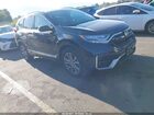 2020 Honda Cr-v Awd Touring Black vin: 2HKRW2H91LH670538