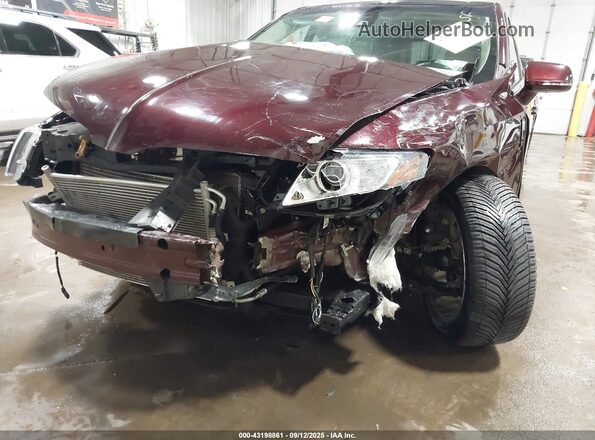 2LMHJ5AT1KBL00301 2019 LINCOLN MKT Темно-бордовый Вид спереди