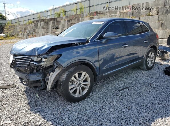 2LMPJ6JR6JBL13419 2018 LINCOLN MKX Blue Front left