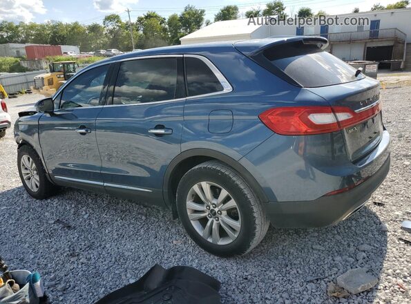 2LMPJ6JR6JBL13419 2018 LINCOLN MKX Blue Rear left