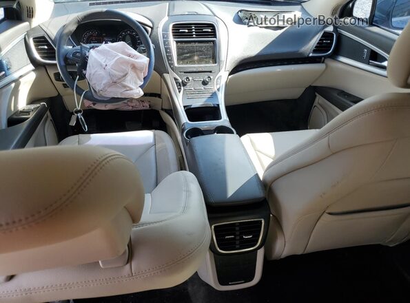 2LMPJ6JR6JBL13419 2018 LINCOLN MKX Blue Dashboard view