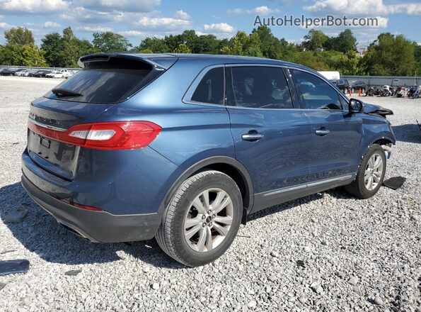 2LMPJ6JR6JBL13419 2018 LINCOLN MKX Blue Rear right