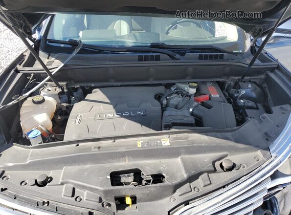 2LMPJ6JR6JBL13419 2018 LINCOLN MKX Blue Engine compartment view