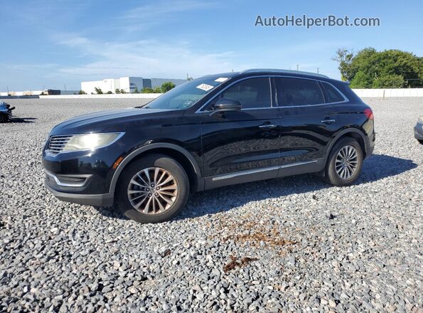 2LMPJ6KP4JBL14937 2018 LINCOLN MKX Черный Передняя левая четверть