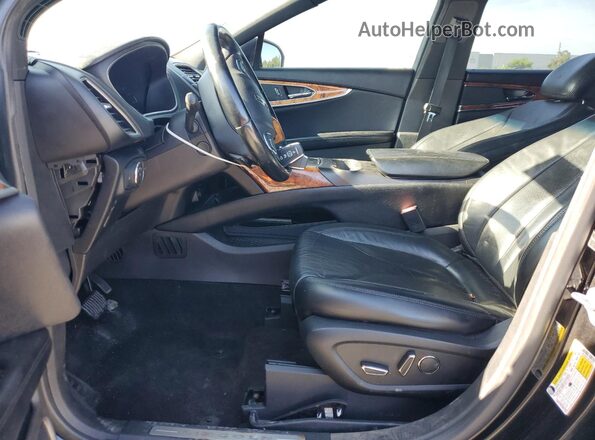 2LMPJ6KP4JBL14937 2018 LINCOLN MKX Черный Вид салона спереди