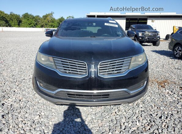 2LMPJ6KP4JBL14937 2018 LINCOLN MKX Черный Вид спереди