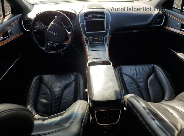 2LMPJ6KP4JBL14937 2018 LINCOLN MKX Черный Вид панели приборов