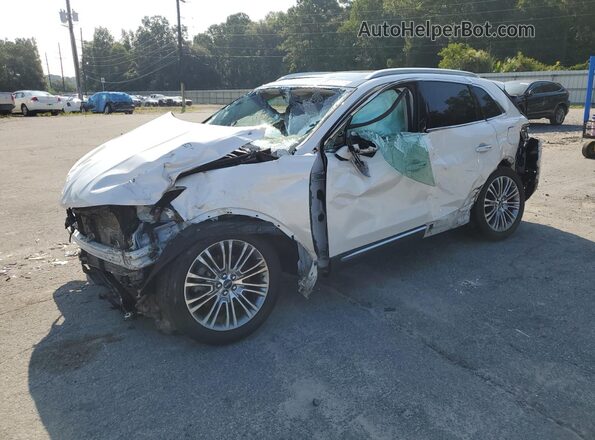 2LMPJ6LR1JBL41576 2018 LINCOLN MKX White Front left