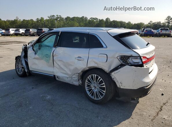 2LMPJ6LR1JBL41576 2018 LINCOLN MKX White Rear left