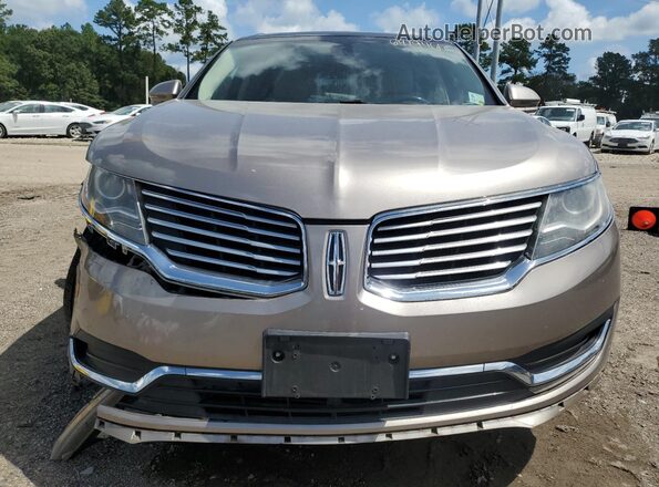 2LMPJ6LR1JBL42470 2018 LINCOLN MKX Gold Vista frontal