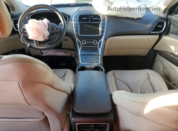 2LMPJ6LR9JBL42555 2018 LINCOLN MKX White Widok deski rozdzielczej