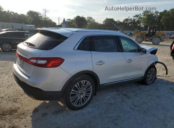 2LMPJ6LR9JBL42555 2018 LINCOLN MKX White Tył prawy