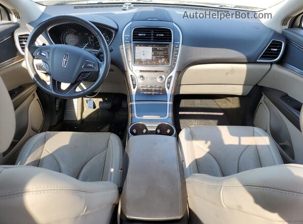 2LMPJ6LRXJBL29121 2018 LINCOLN MKX Бежевый Вид панели приборов
