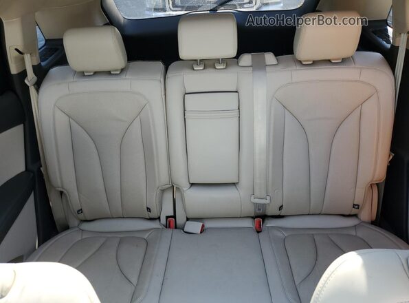 2LMPJ6LRXJBL29121 2018 LINCOLN MKX Бежевый Вид задних сидений