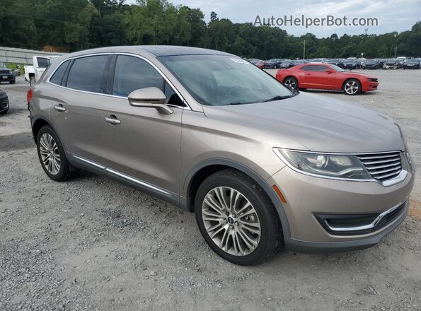 2LMPJ8LR0JBL19516 2018 LINCOLN MKX Beige Przód prawy